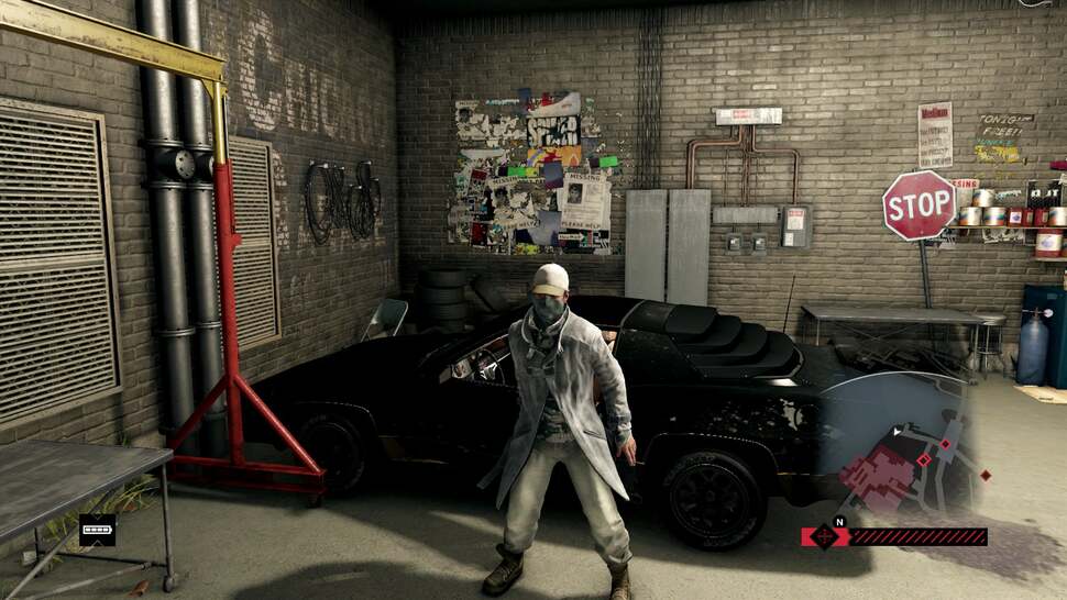 The 1600x900 resolution on PS4 means the post-processing AA has an integral role in keeping the visuals clean. It largely succeeds, but there are still aliasing artefacts on high-contrast edges.