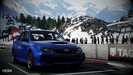 Intensity Pro down-converts the pure 24-bit RGB signals that emerge from your PlayStation 3 and Xbox 360 into a lower-fidelity digital component format, and it's a pretty close match for good old analogue component. These Forza 4 shots demonstrate how close analogue and digital are on this card. Click through for lossless PNG 720p shots.