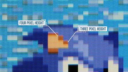 It's more fully explained in the video, but slightly impacting the quality of the presentation are some pixel scaling issues that manifest in different ways depending on the game and display mode.