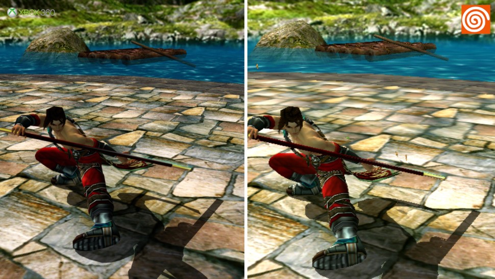 The Xbox 360 version offers additional visual refinement for the original Dreamcast assets - including MSAA and better texture filtering - but unfortunately a lot of content was dropped to hit Microsoft's initial 200MB download limit for Live Arcade titles.