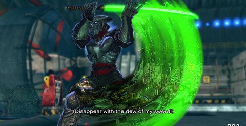 Shadow filtering varies between the two systems with a smoother effect on 360 (top). Object-based motion blur on the characters enhances the ferocity of the fights, although the effect is oddly missing from the occasional scene on the PS3 (bottom).