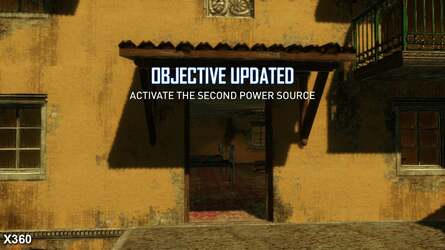 In these shots you can see the differences in shadow implementation, with softer, dithered edges on the Microsoft platform and harder, PCF filtering on PS3 - a common difference in cross-platform projects.