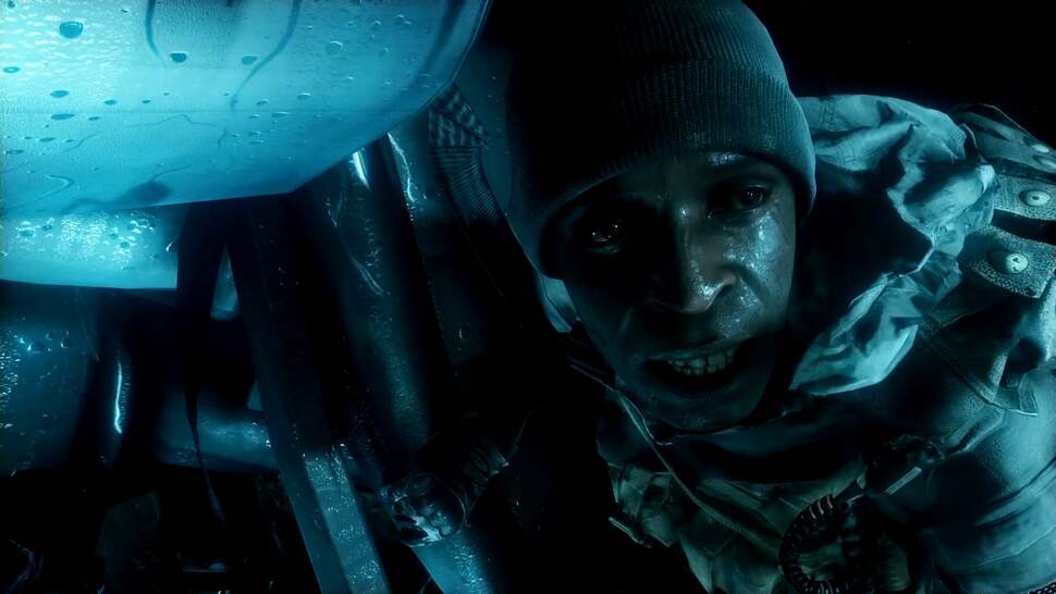 Skin shaders are hugely improved for squad members, providing a richly textured look that reflects the tone and lighting of the surrounding area. By comparison, character skin and cloth in Battlefield 3 appears flatter and less reactive