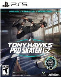 Tony Hawk's Pro Skater 1 + 2 Cover
