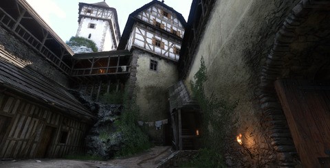 Here are some examples of the indirect lighting at work, including ambient occlusion, indirect shadows and colour transfer.