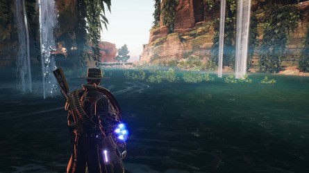 The player character, enemies and NPCs can exhibit an unusual specular sheen that looks a bit out-of-place.