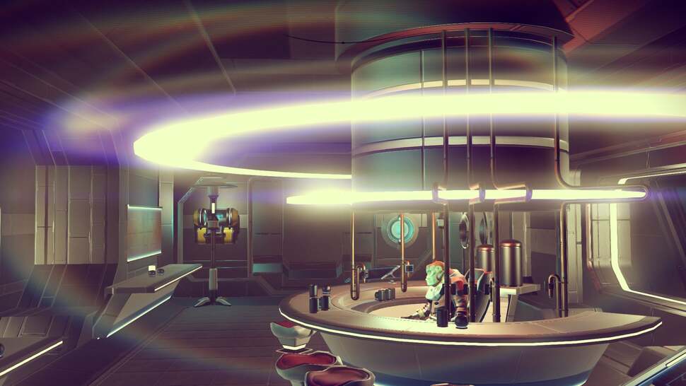 Visuals are bolstered by post effects, ranging from lens flare, bloom, film grain, vignetting and chromatic aberration