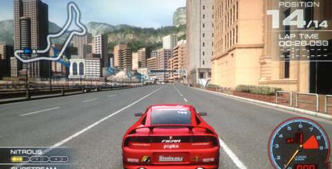 720p content is upscaled without much in the way of additional jaggies, although the resulting images appear rather soft with fine details getting smoothed away. These side-effects are far easier to see compared to much smaller HDTVs, but upscaled games are still perfectly playable on the GT1080 with no noticeable jump in input lag over a 1080p signal. Click on the images for full resolution imagery.