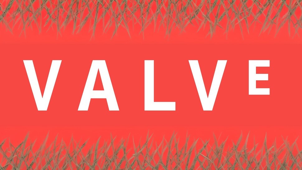 Valve logo with thorns