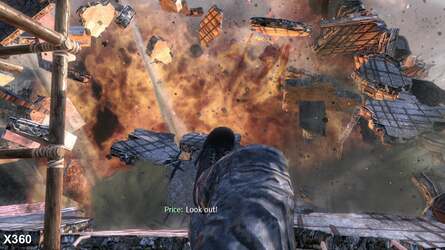 Texture streaming is a point of differentiation between the two console platforms - the Xbox 360 seems to be more adept in getting high quality artwork on-screen. In some cases, the equivalent PS3 textures arrive 1-2 seconds later.