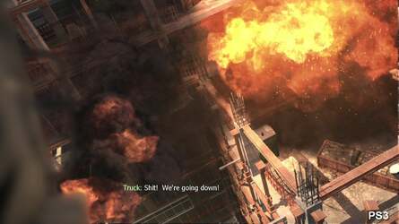 The PS3 implementation of transparency effects seems to be running at a lower resolution compared to the Xbox 360 equivalent, which can produce some noticeably jaggy effects.