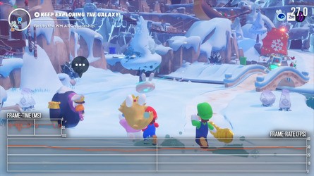 Frame-rate dips are possible in and out of combat, although the turn-based nature of the game means they're not particularly damaging.