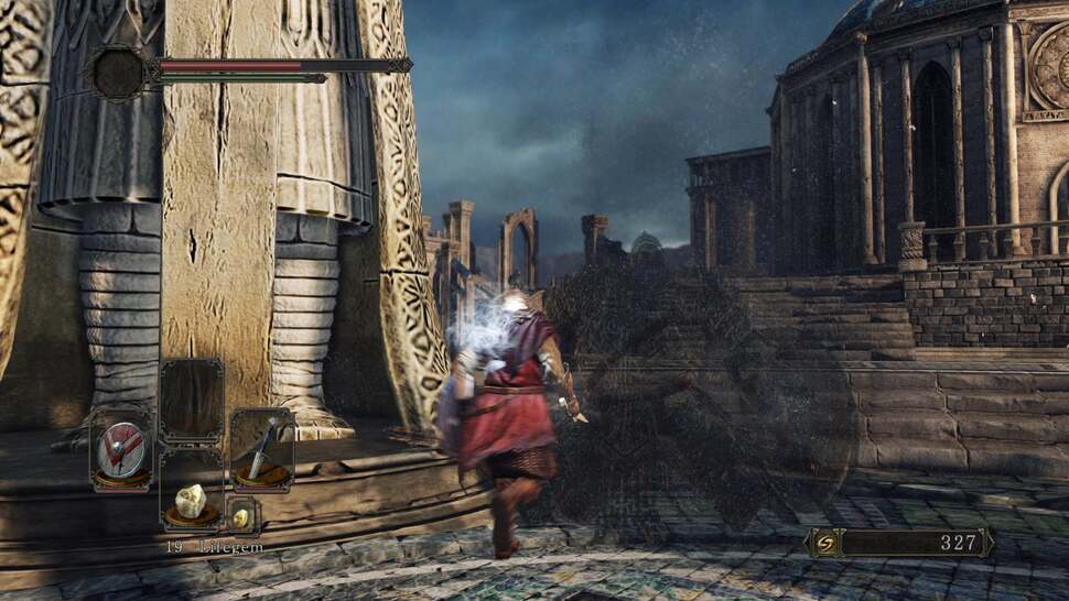 Dark Souls 2: Enemies in Dark Souls 2 PS4 lose their ragdoll properties after falling to the ground. Others, such as this knight, simply disappear