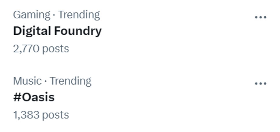 It's always alarming for us when this happens, as per last week when the PS5 Pro discourse was at its peak. Still, better than Oasis - confirmed!