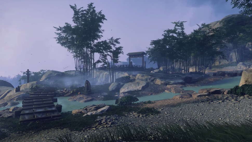 Ghost of Tsushima's unique art style delivers a detailed but dreamy open world