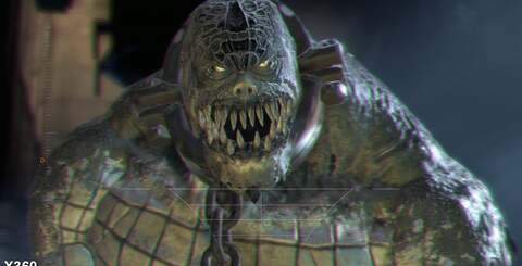 Here's how TriOviz looks with the game running in 3D mode. Darkworks aims to keep colour separation to a minimum so the screen is still 'watchable' for those without glasses. You can of course turn on and off the 3D effect via the options menu.