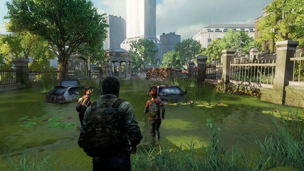 The attention to detail is remarkable in The Last of Us: environments are littered with foliage and debris, while LOD transitions are hardly ever noticeable at all