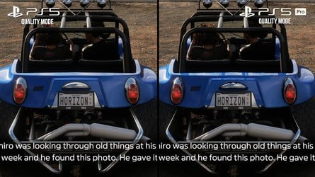 Here are two examples of the self-reflections possible on PS5 Pro's quality mode versus the quality mode on the standard PS5.