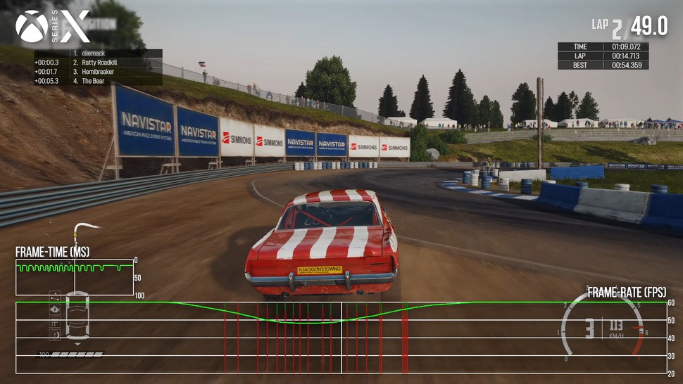 Series X does exhibit some frame-drops and tearing