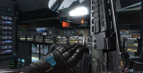 The PC version of Black Ops 2 running at 1080p, with TXAA running over the top for a cinematic look. It's replete with graphical options, including smoother shadows, higher grade depth of field, plus superior texturing to the console versions.