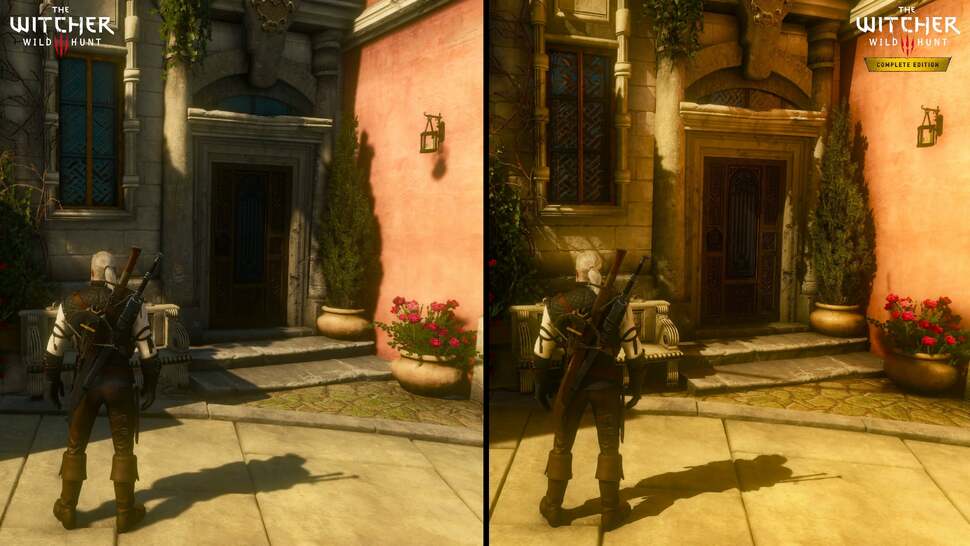 Notice how the red wall here actually affects the lighting across the scene