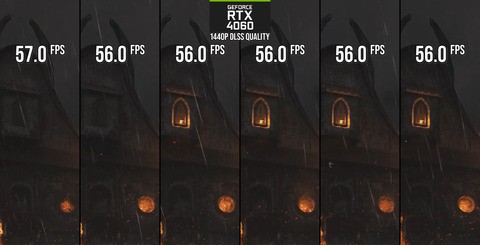 Here are a selection of setting comparisons, using a 1440p output resolution with DLSS quality on the RTX 4060. Water, lights, shadows, reflections. Click to enlarge.