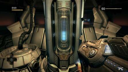 While the differences only tend to manifest significantly at higher resolutions, there is evidence of superior quality artwork in the PC version of Duke Nukem Forever. Here's a shot with texture quality set to 'ultra' and compared to the equivalent scene on Xbox 360.