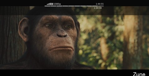 Gaming is still waiting for its Netflix moment - where convenience outweighs fidelity. In these shots we see Planet of the Apes captured from Blu-ray and with equivalent shots from the same movie streaming at 1080p from the 360's Zune Marketplace. Note that these are library images taken before Microsoft fixed the reference levels on the 360's video output, but do accurately represent streaming vs. BD quality in terms of how detail is resolved.