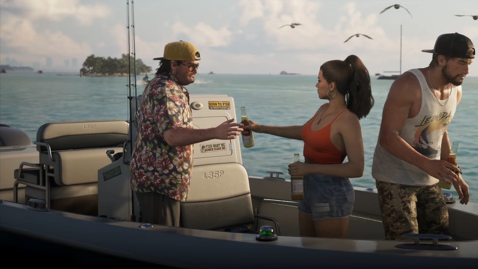 GTA 6: An Extended Look footage - boat