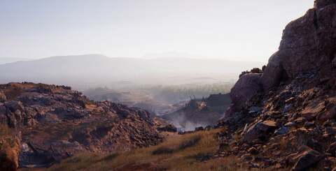 Lumen is a fully real-time global illumination solution that handles all lighting scenarios and it works beautifully in Hellblade 2.