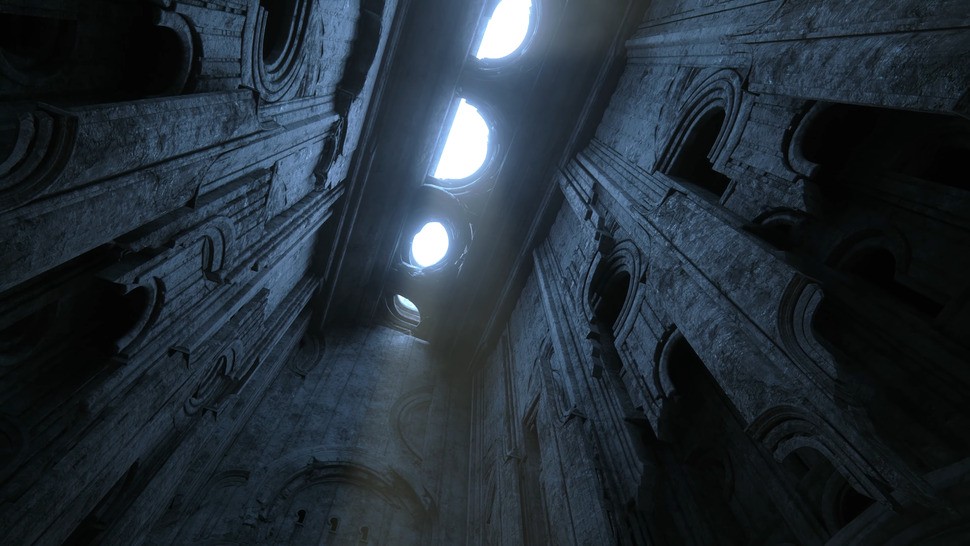 There are plenty of dramatically-lit interiors which look fantastic