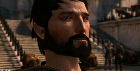 Most of the graphical differences seen in the console demo code (DOF 'haze' and self-shadowing) appear to have been resolved or improved (bottom), and the only really notable difference we saw in the make-up of the visuals is the different specular map.