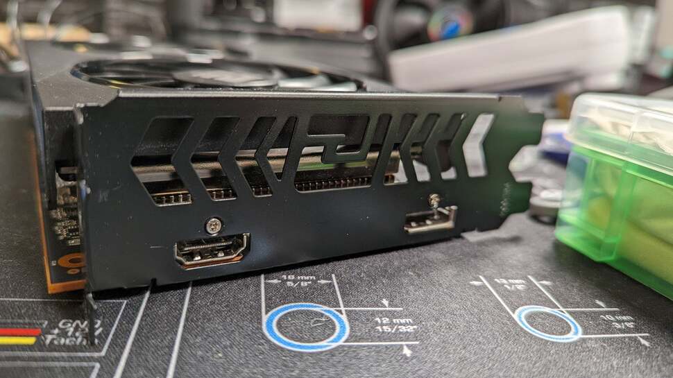 Just two lonely ports: HDMI 2.1 and DisplayPort  1.4