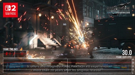 Final Fantasy 7 Remake looked impressive overall. Every shot we counted came in at native 1080p, with a 30fps performance level - albeit with wonky frame-pacing.