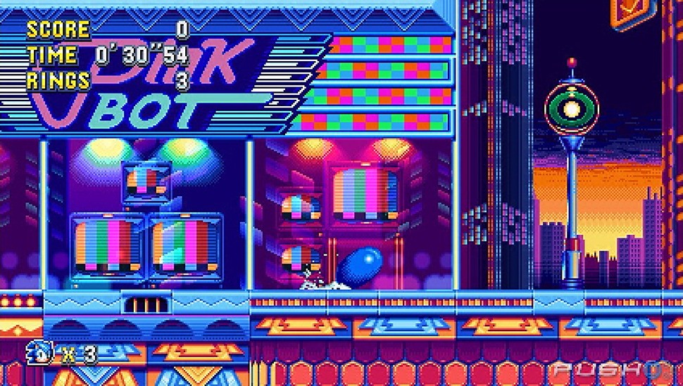 This is what it's all about. That Sonic style shines through brightly in Sonic Mania.