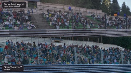 Spa is lovingly recreated in each game, but there are differences to tease out with regard to trackside detail, crowd makeup and foliage.