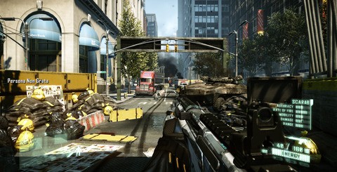 A selection of games running at the M11x's native 1366x768 resolution. Skyrim is playable at medium settings, but benefits from the much smoother play on low. Meanwhile, DirectX 11 games such as Battlefield 3 and Crysis 2 remain enjoyable at the lowest settings.