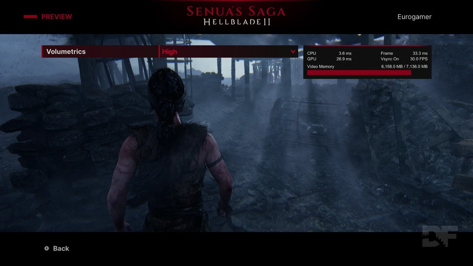 It's very easy to see the effects of a single settings choice, with a preview button uncovering nearly the whole screen.