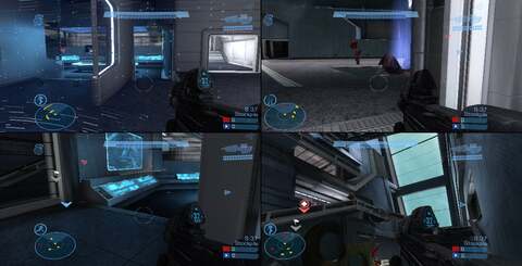 Four-player split-screen is just as smooth and as playable as it was in Halo 3. Bungie deserves kudos for continuing to support it when so many have left it behind.