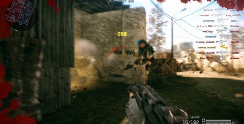 Some snapshots of tech elements that impressed us in Warface. Ragdoll physics can result in some amusing moments (top-left), post-processing is of a typically high CE3 standard (top-right), ricochet effects are subtle but effective (bottom-left), but vegetation is stiff and lifeless even in the middle of an intense fire-fight (bottom-right).