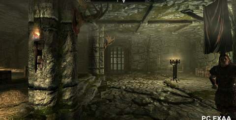 While the PS3's post process AA method is thorough, it can affect the clarity of textures throughout the game. The definition on specular highlights in these screenshots is lost whenever FXAA is involved.