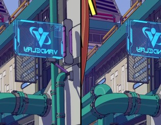 Series S does look a little softer, but Hi-Fi Rush is still one of the sharpest current-gen games on the platform.