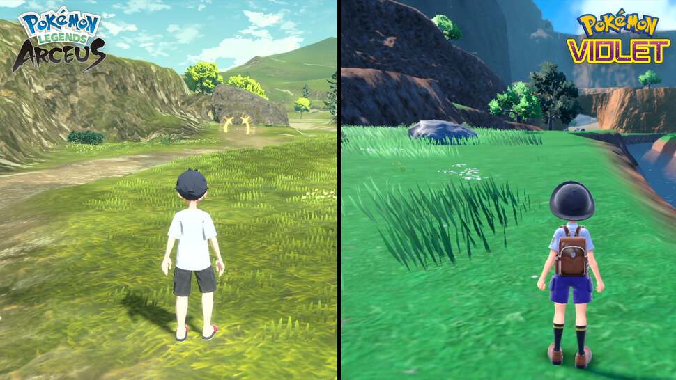 Resolution is lower in the new game, while texture quality and grass quality are also hit hard