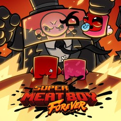 Super Meat Boy Forever Cover