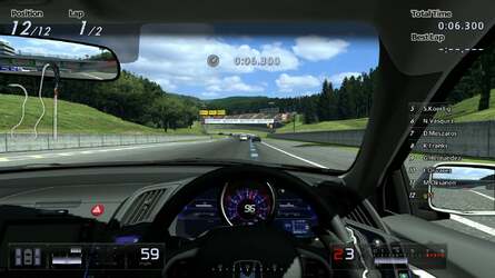 Head-tracking allows you to look around the cabin, albeit in a laggy, rather limited fashion. The options screen lets you see the tech in action. We thought it might be fun to try controlling the game using a photograph of Pierce Brosnan adorning an archive copy of PlayStation World. It worked! Click on the pic and you'll see the small plus symbol locked onto Bond's face, indicating a lock.