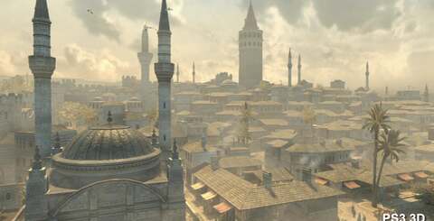 The TriOviz implementation seems to see a reduction of resolution to 1024x720 along with some minor environmental compromises. We weren't hugely impressed with the blurred presentation on the Xbox 360 version.