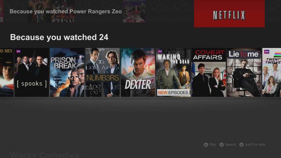Netflix UK tends to command an advantage of sorts when it comes to TV content, though Lovefilm has exclusives of its own