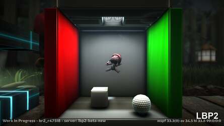 The classic Cornell Box has long been used to test the realism of rendering engines. Here, LBP2 comprehensively outscores the original in terms of lighting accuracy.
