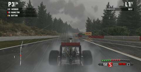 Some of the artwork and visual effects really get a boost from being displayed in a higher resolution. Here's a handful of shots that show what F1 2011 looks like at 1080p, with all settings maxed out.