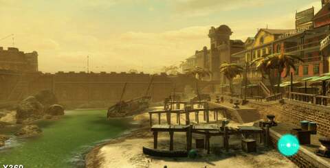 A couple of comparison shots designed to illustrate the difference in resolution and the impact that the post-process anti-aliasing technique(s?) have on the overall image quality. There's a definite blur on 360, which is emphasised still further on the PlayStation 3 version.